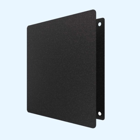 2020RVM Black (черный) ERA Решетка вентиляционная RVM сетка разъемная на магнитах 200х200 окраш.сталь